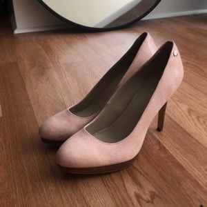 Calvin Klein Pink (Blush) Pumps
